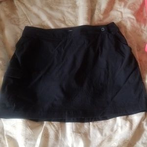 Columbia skort black athletic golf skirt